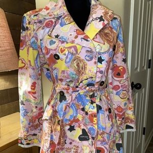 FIORUCCI x Target 2005 Collectible WEARABLE Art Trench Y2K JACKET Small